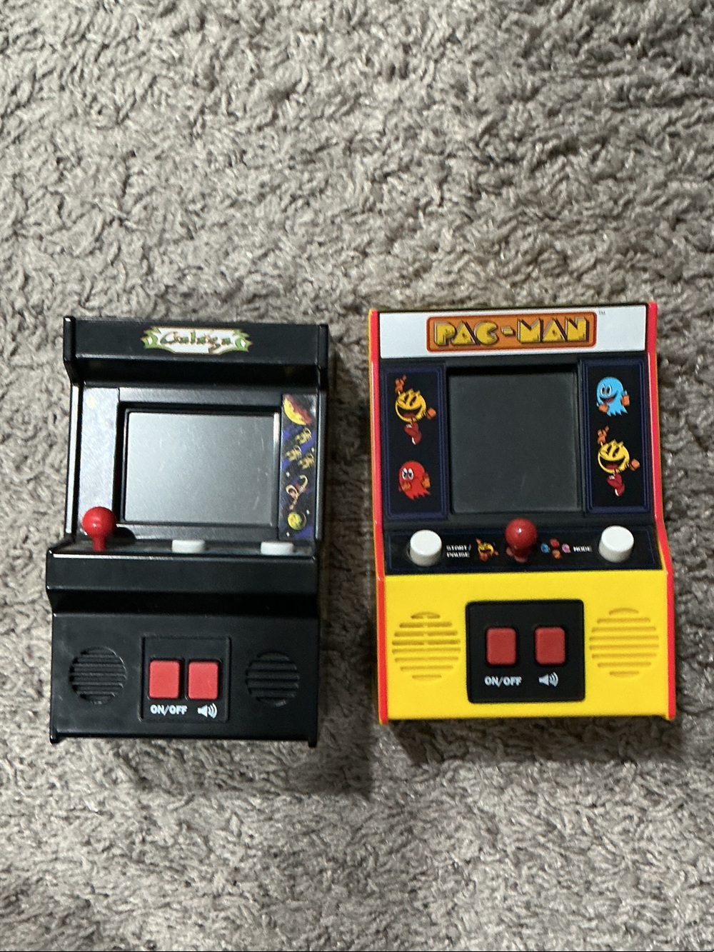 Pac-Man and Galaga Mini Arcade Systems